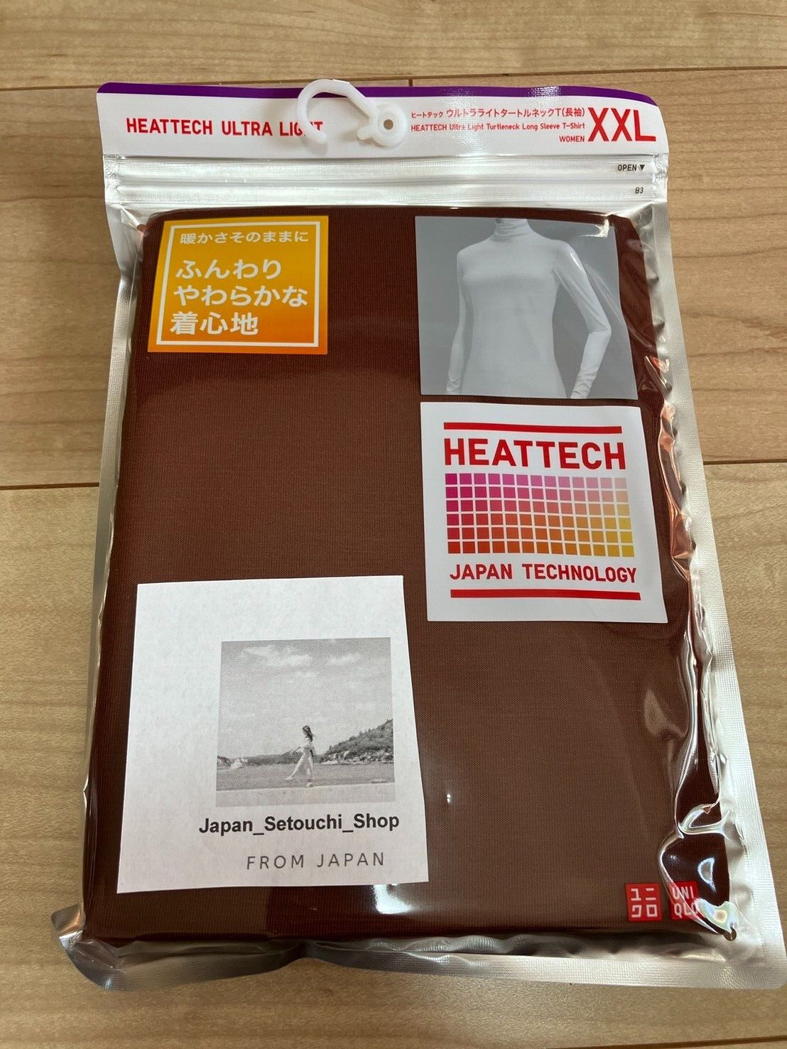UNIQLO HEATTECH Ultra Light Turtleneck Long-Sleeve T-Shirt XS-3XL New 461148