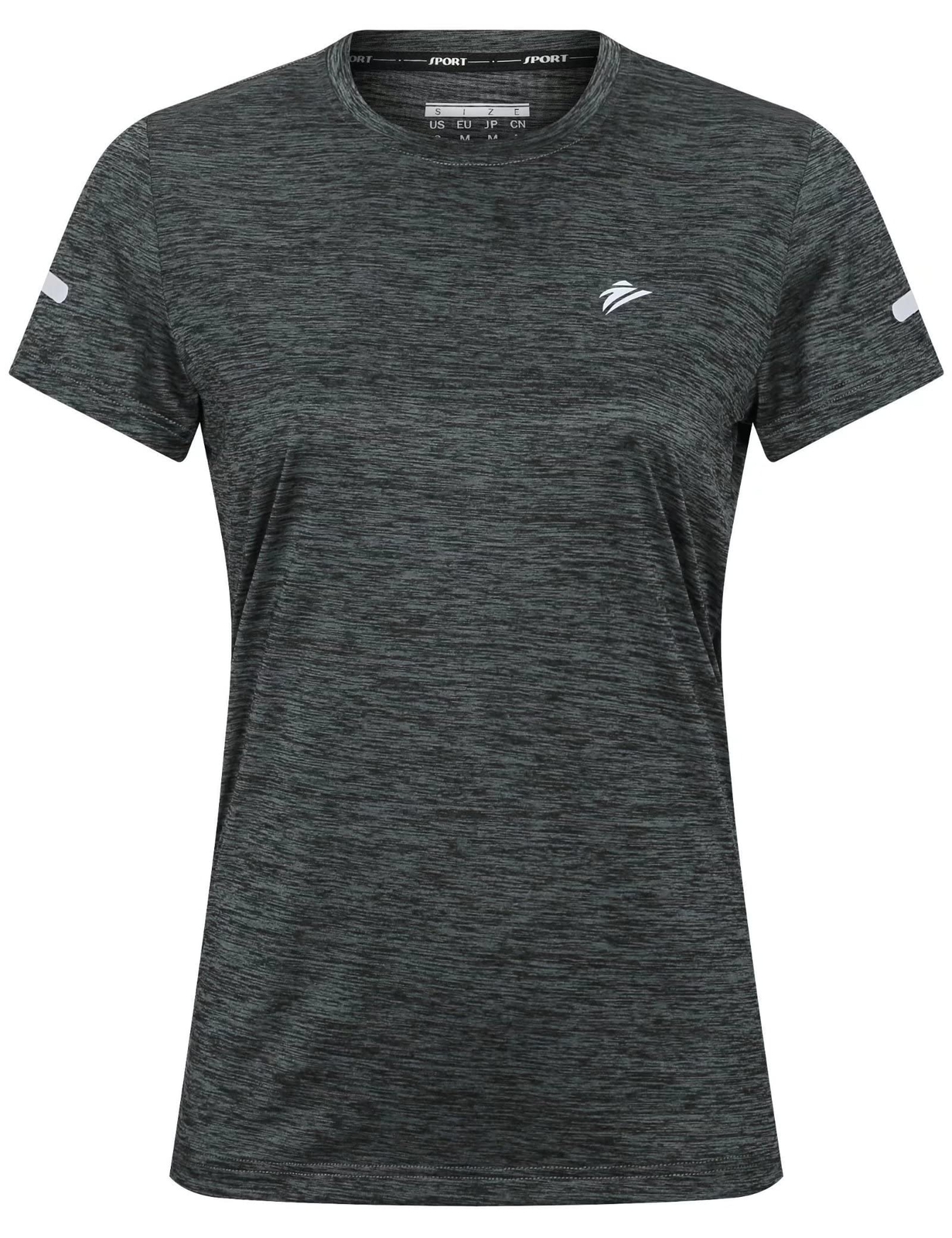 Women Gym Workout T-Shirts Short Sleeve Athletic Training Quick Drying Sport Tee