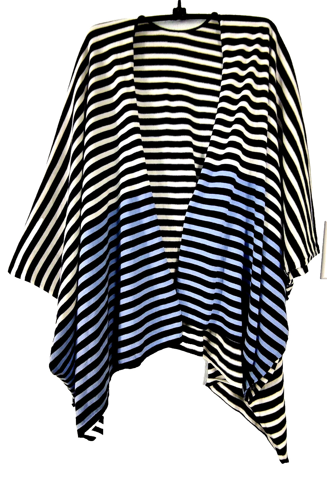 Talbots Knit Ruana Shawl Wrap Cover Up Poncho Top One Size Knit S M L XL 1X 2X