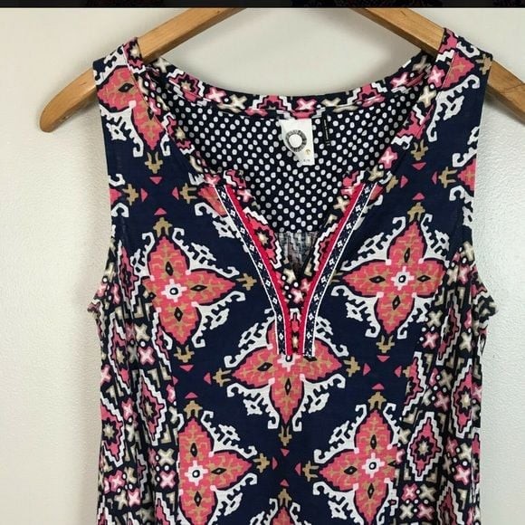 Akemi Kin anthropologie Galapa printed tank