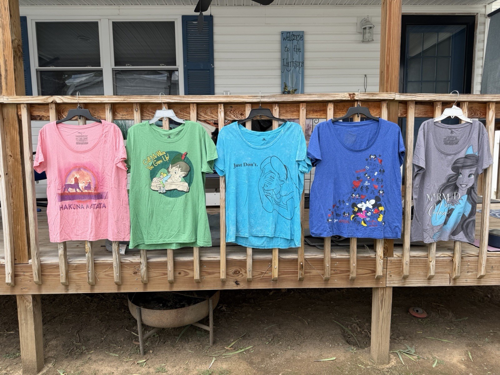 Disney Store Lot Women’s 2x Tees