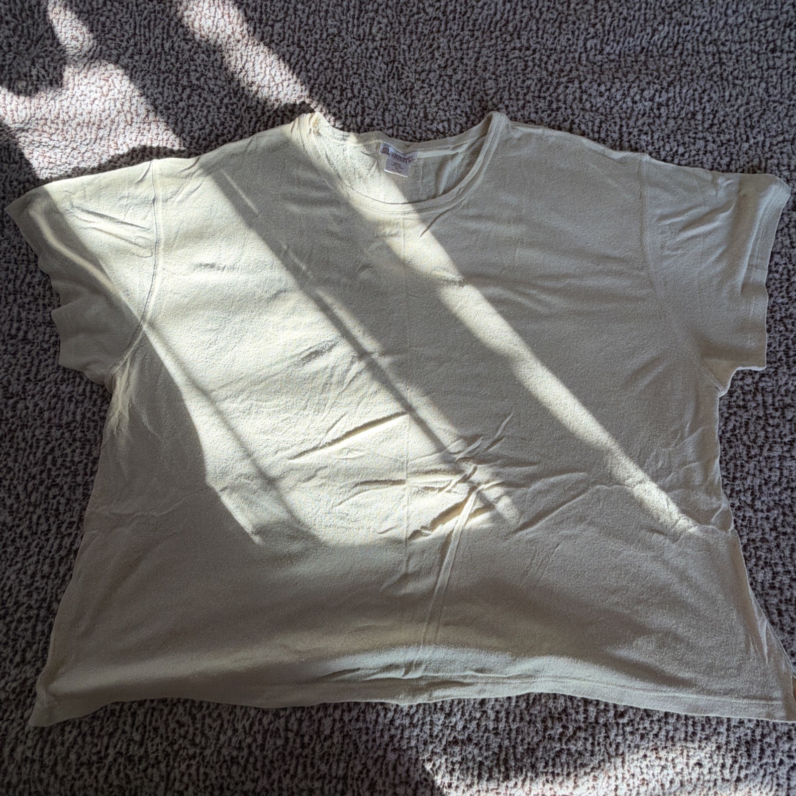 Women’s 6x White Short Sleeve Dress Shirt