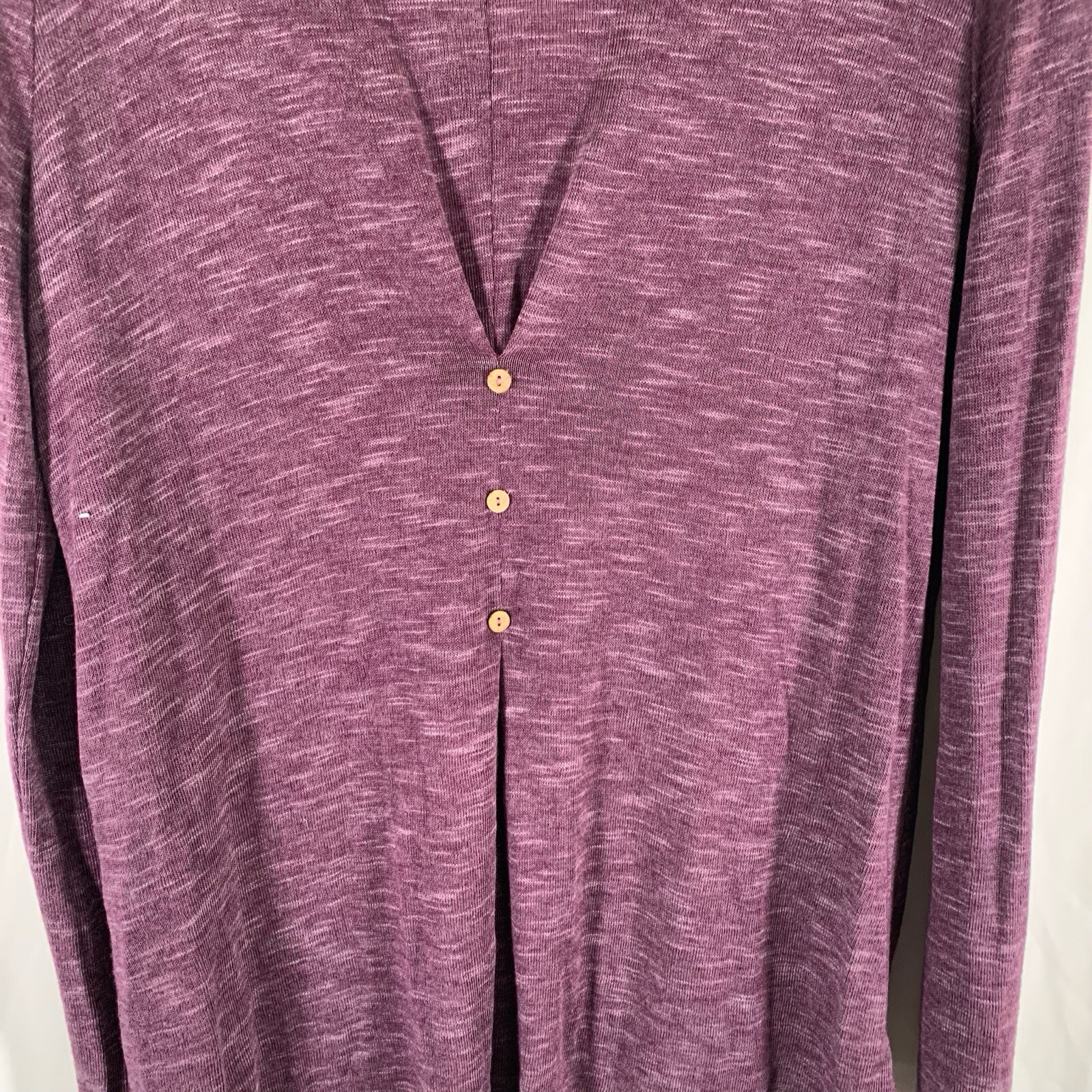 Blu Pepper Blouse Women’s XXL Red Vneck Long Sleeve Lightweight NWOT Dry Clean