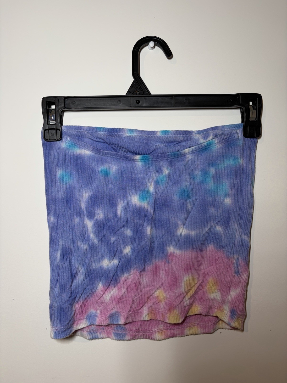 American Eagle Women’s Tie-Dye Ribbed Stretch Pull-On Tube Top Size S