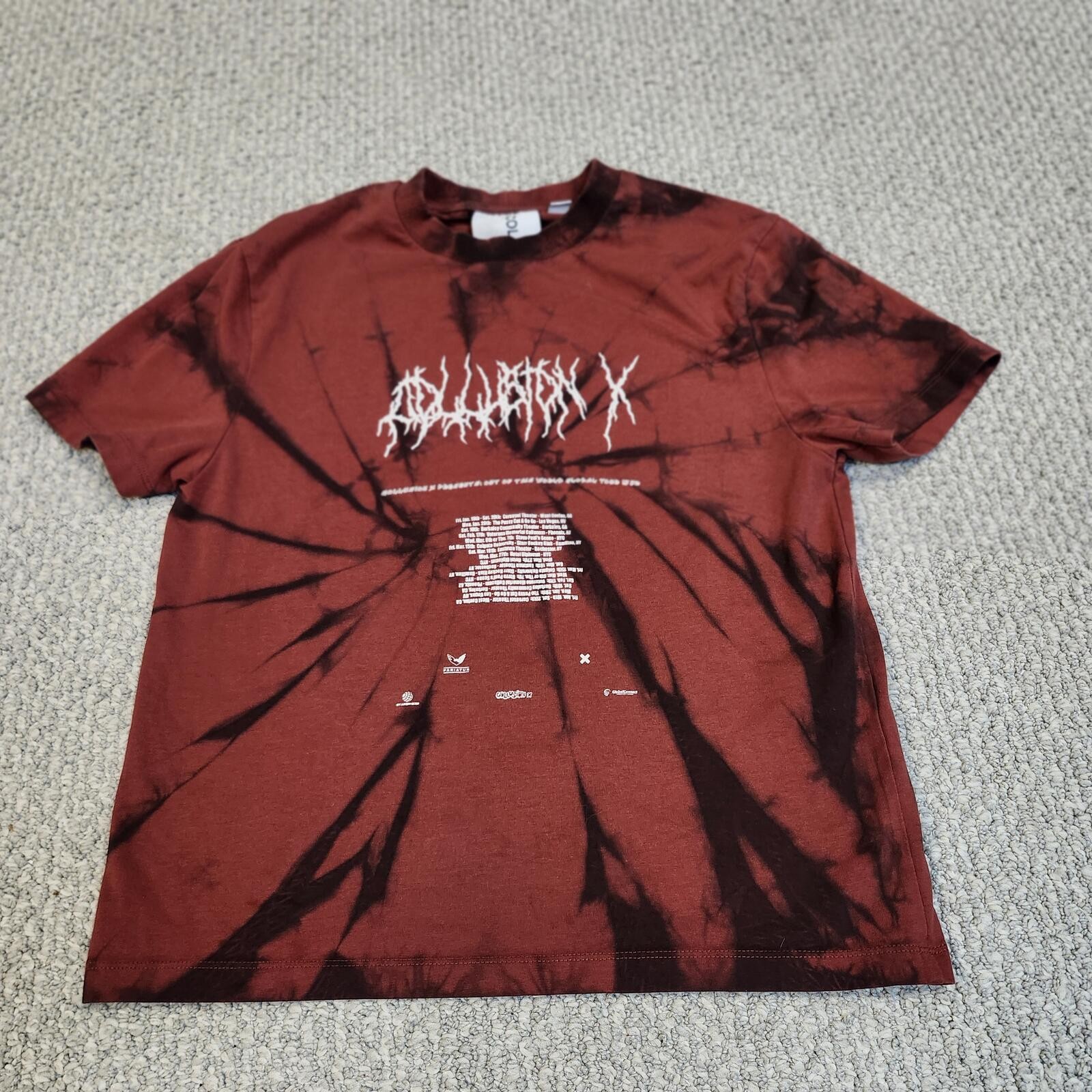 COLLUSION Tie-Dye Graphic T-Shirt Women’s Medium