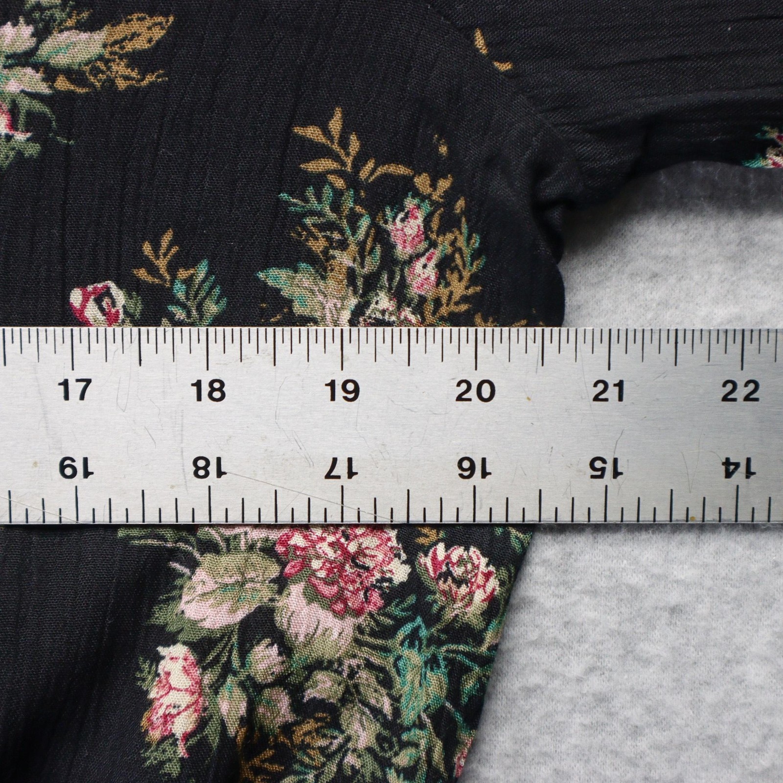 American Rag Cie Blouse Womens Small Floral Fairy Grunge Long Sleeve Lace Boho