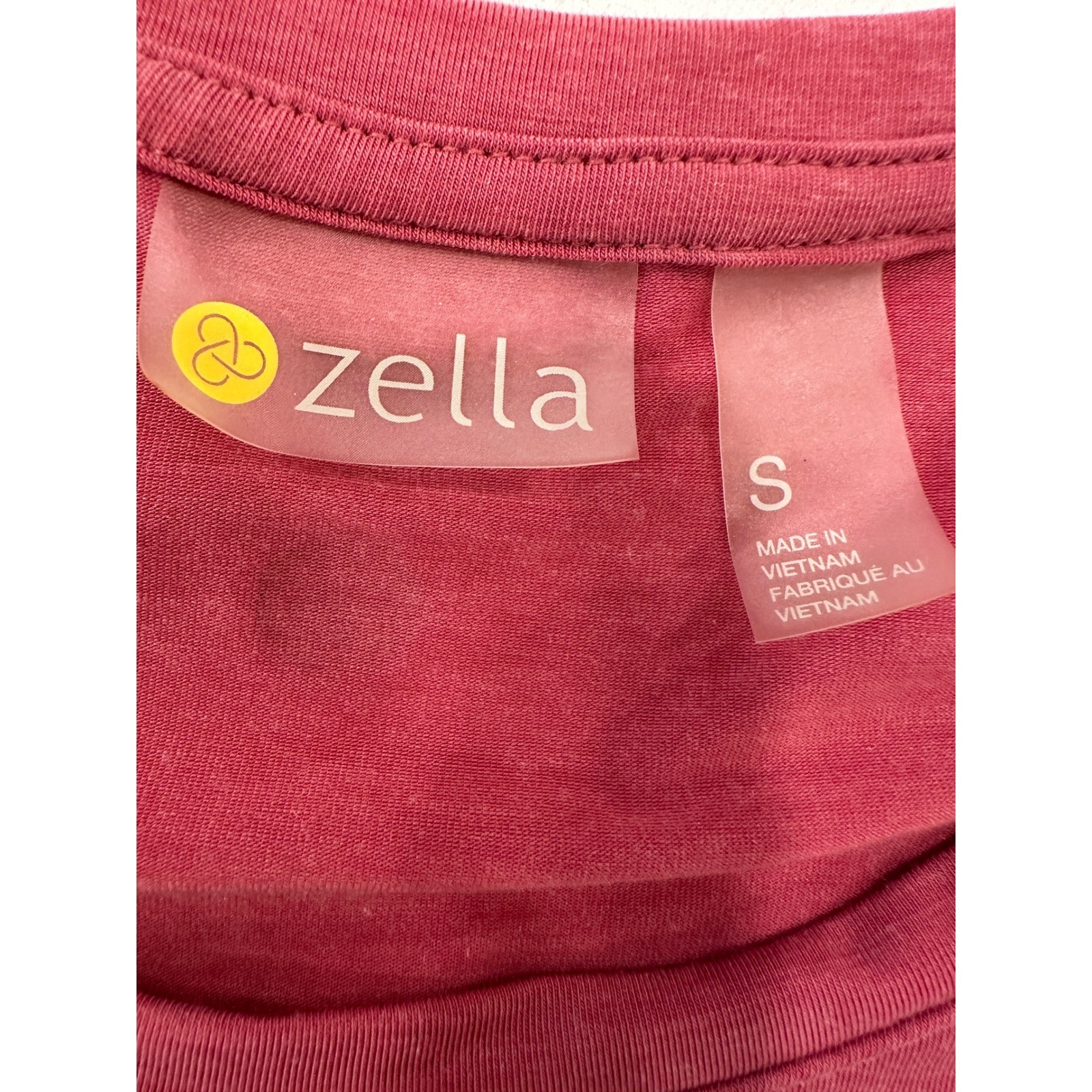Z by Zella Training Racerback Tank Sz Small Pink Deco NWOT Running Sporty Bright