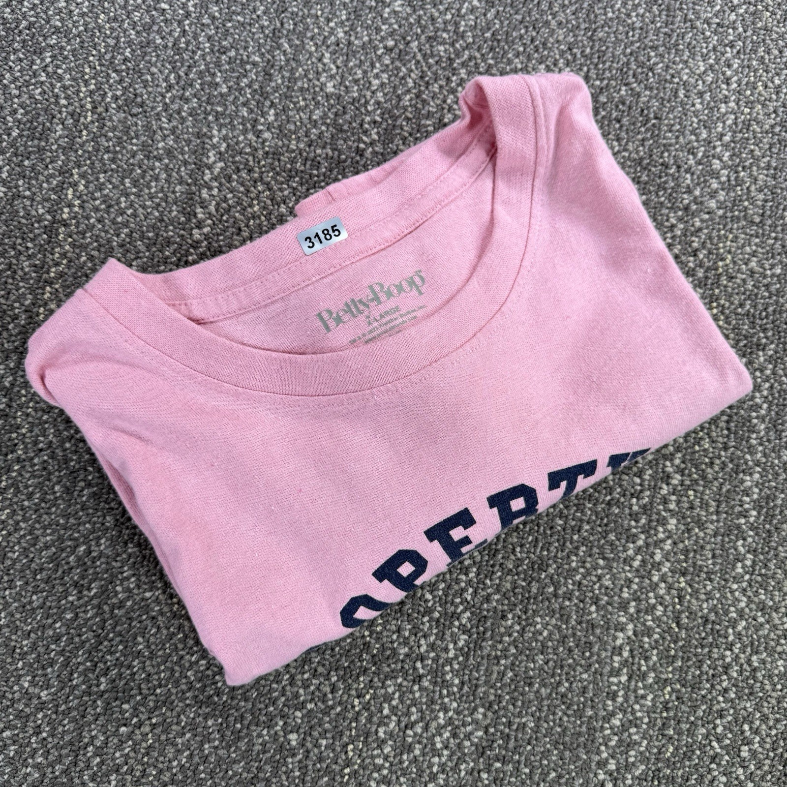 Property of Betty Boop T Shirt Adult XL Pink Casual Nostalgic Retro Classic Tee