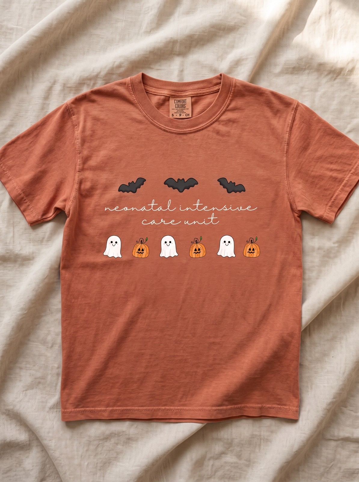Comfort Colors NICU Nurse Halloween Shirt, Neonatal Intensive Care Unit Nurse