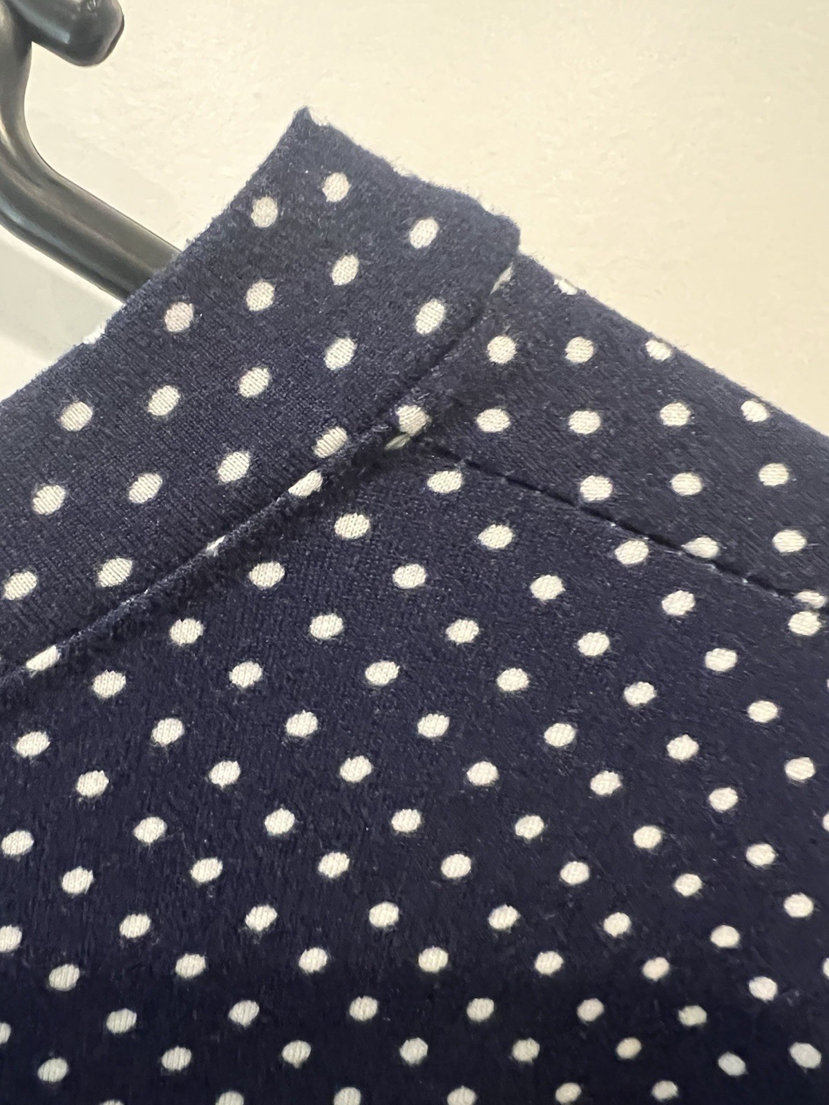 Chris & Carol Polka Dot Top Size Large