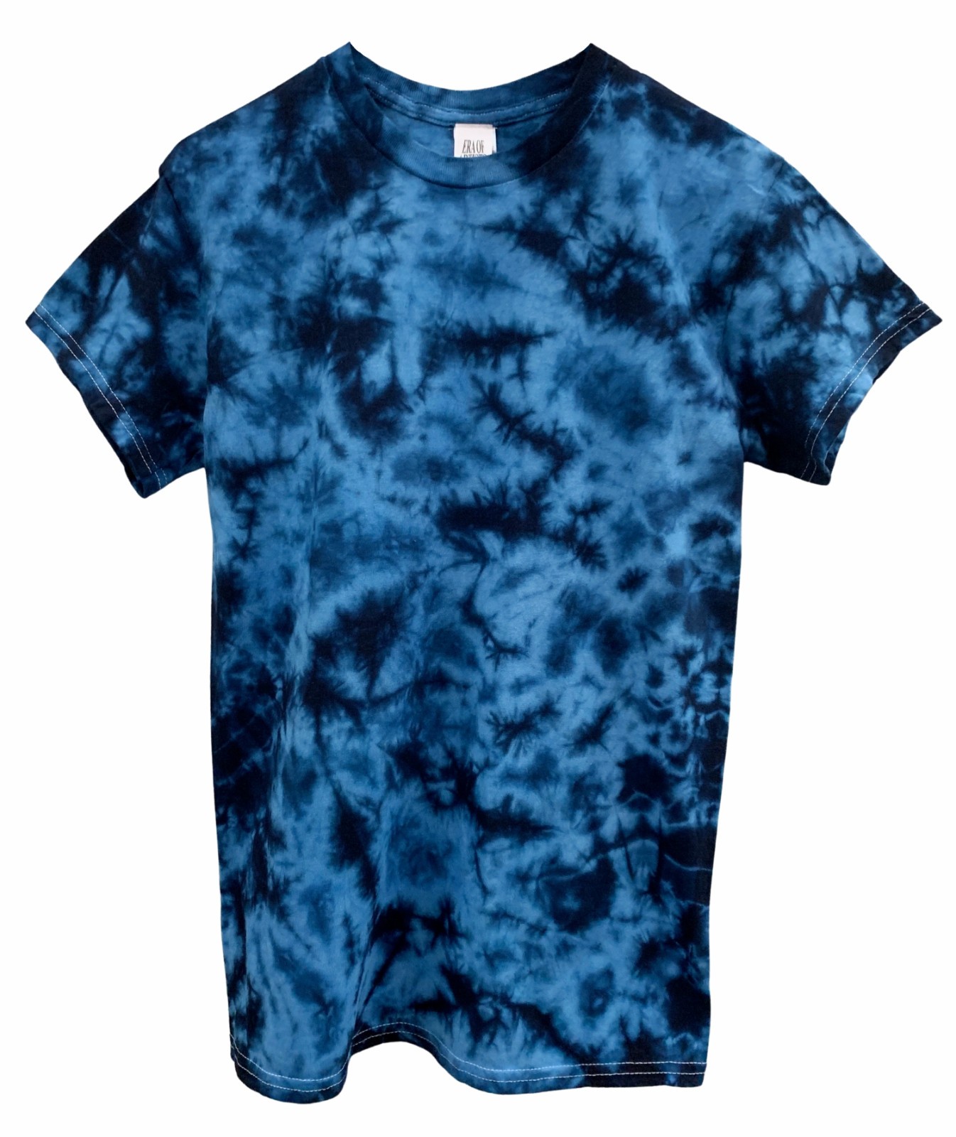 Crystal Tie Dye Short Sleeve Unisex Tee, Hand Dyed