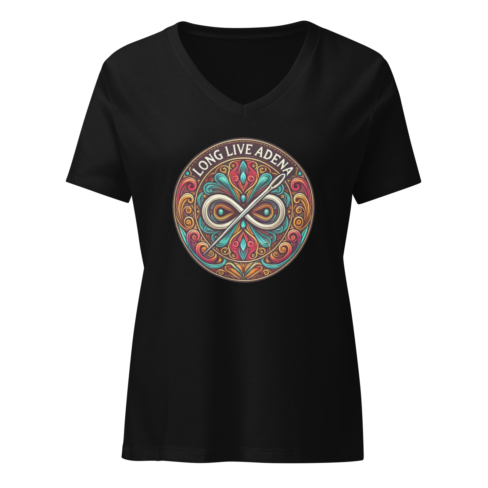 Long Live Adena Womens Relaxed Fit Beautiful Fun Shirt!