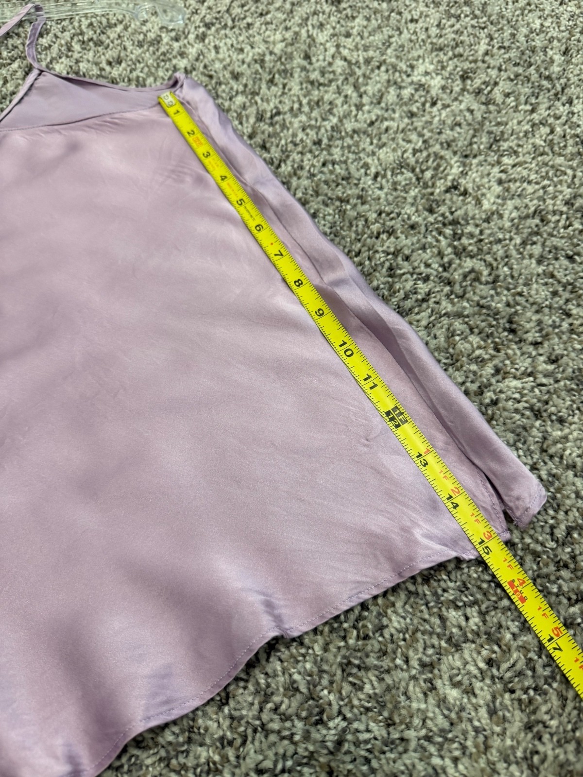 ETAM Lilac Purple 100% Silk Sleeveless Camisole Tank Top Women’s Size M