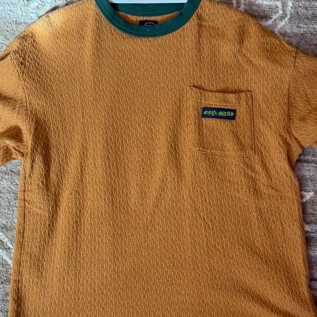 Brain Dead Broken Stripe Jacquard Pocket T-shirt Spring ’21