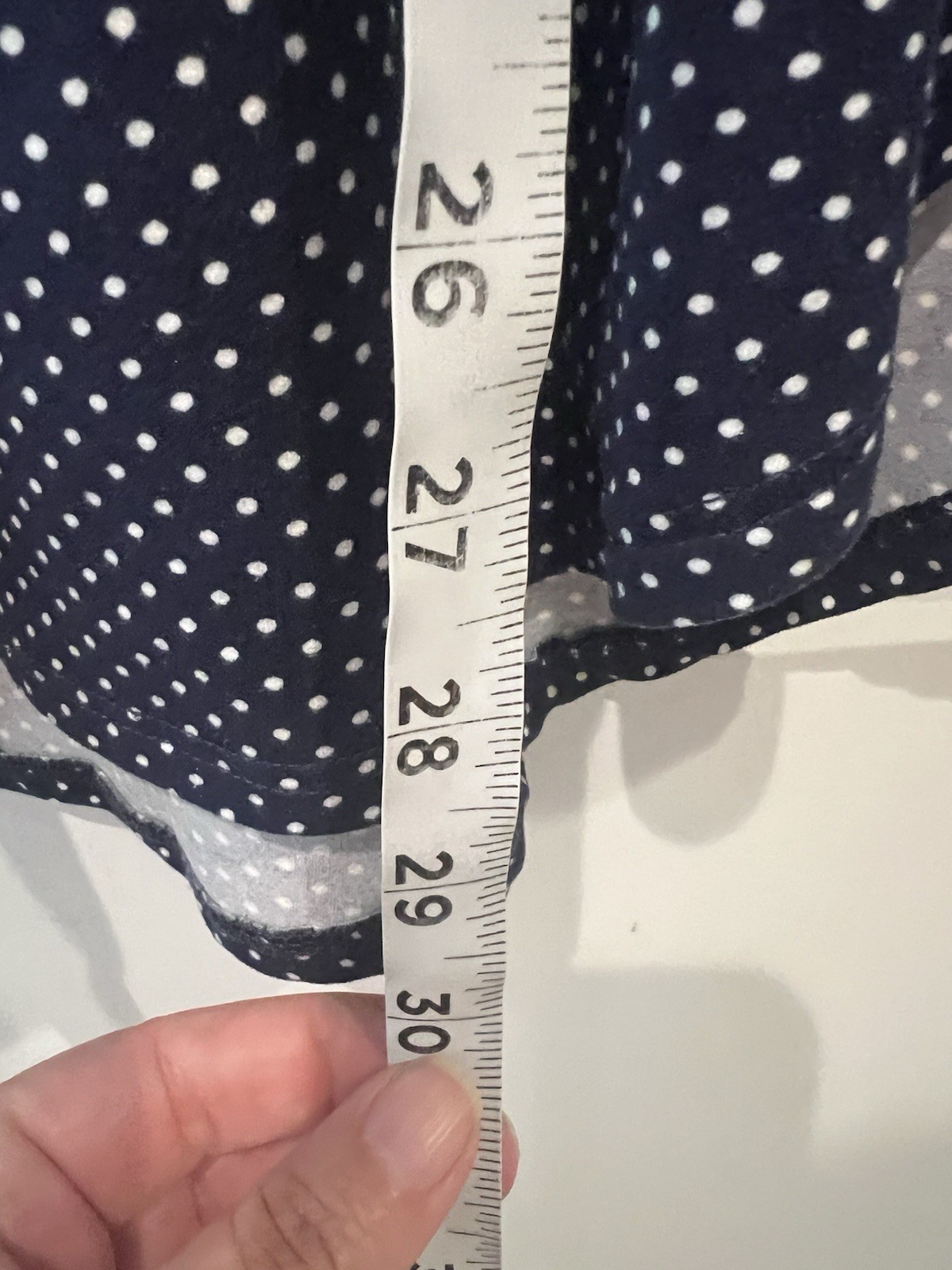 Chris & Carol Polka Dot Top Size Large
