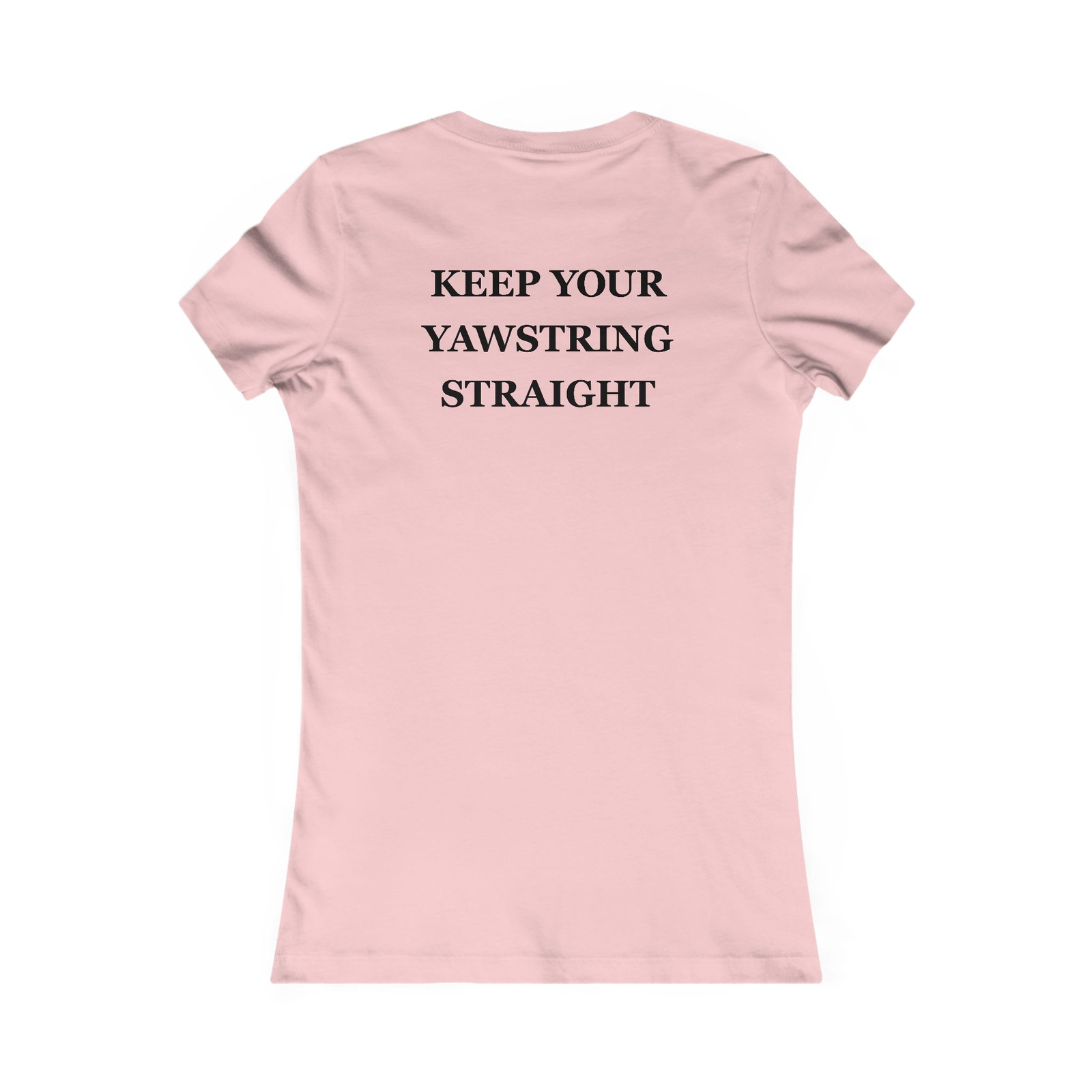 BACK ONLY Yawstring Pilot Women’s Tee – Glider T-shirt Aviation Plane Gift