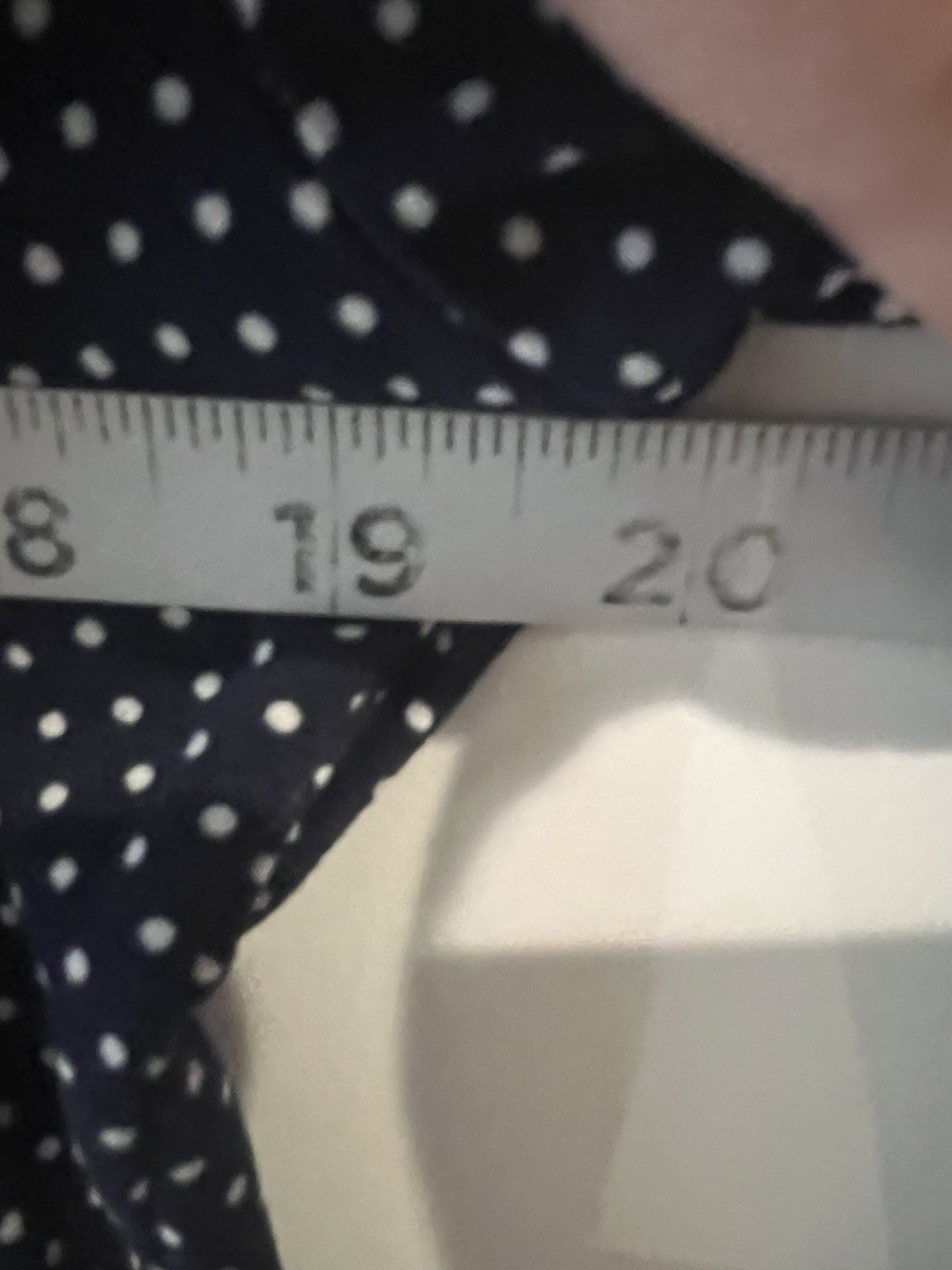 Chris & Carol Polka Dot Top Size Large