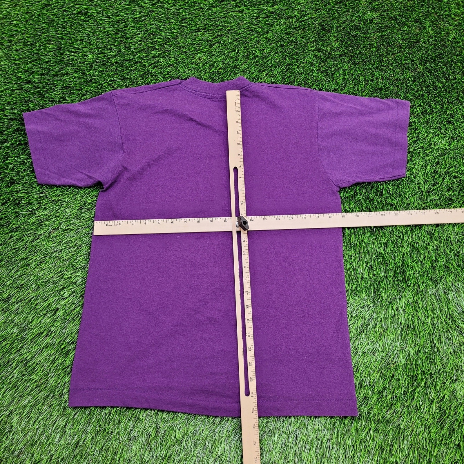 Vintage 90s Purple Lover Shirt Women Medium 19×25 Purple USA
