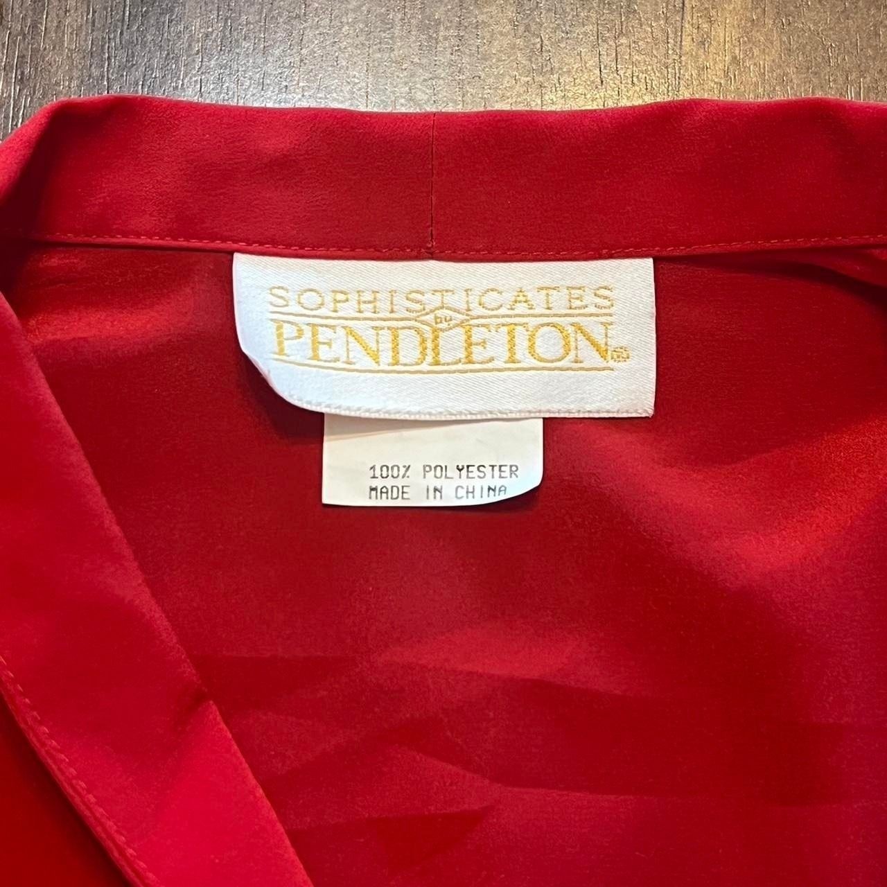 0117 Vintage sophisticates Pendleton button down