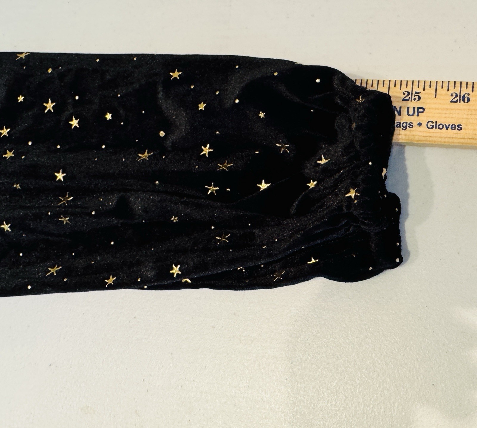 CELESTIAL STARS Black VELVET Size 2XL 16 Women Blouse YOINS NWT Halloween