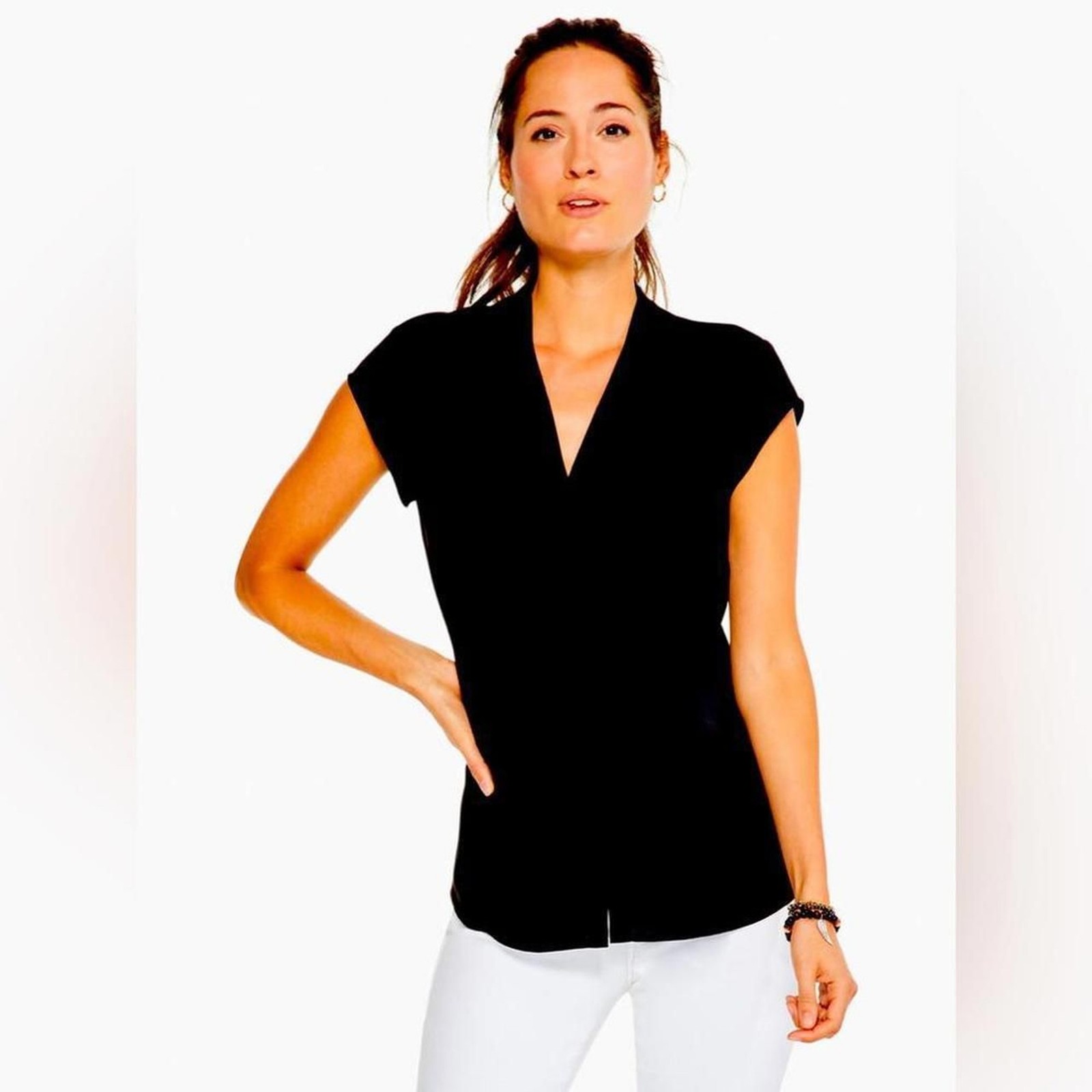 Nic-zoe Women’s Black Blouse