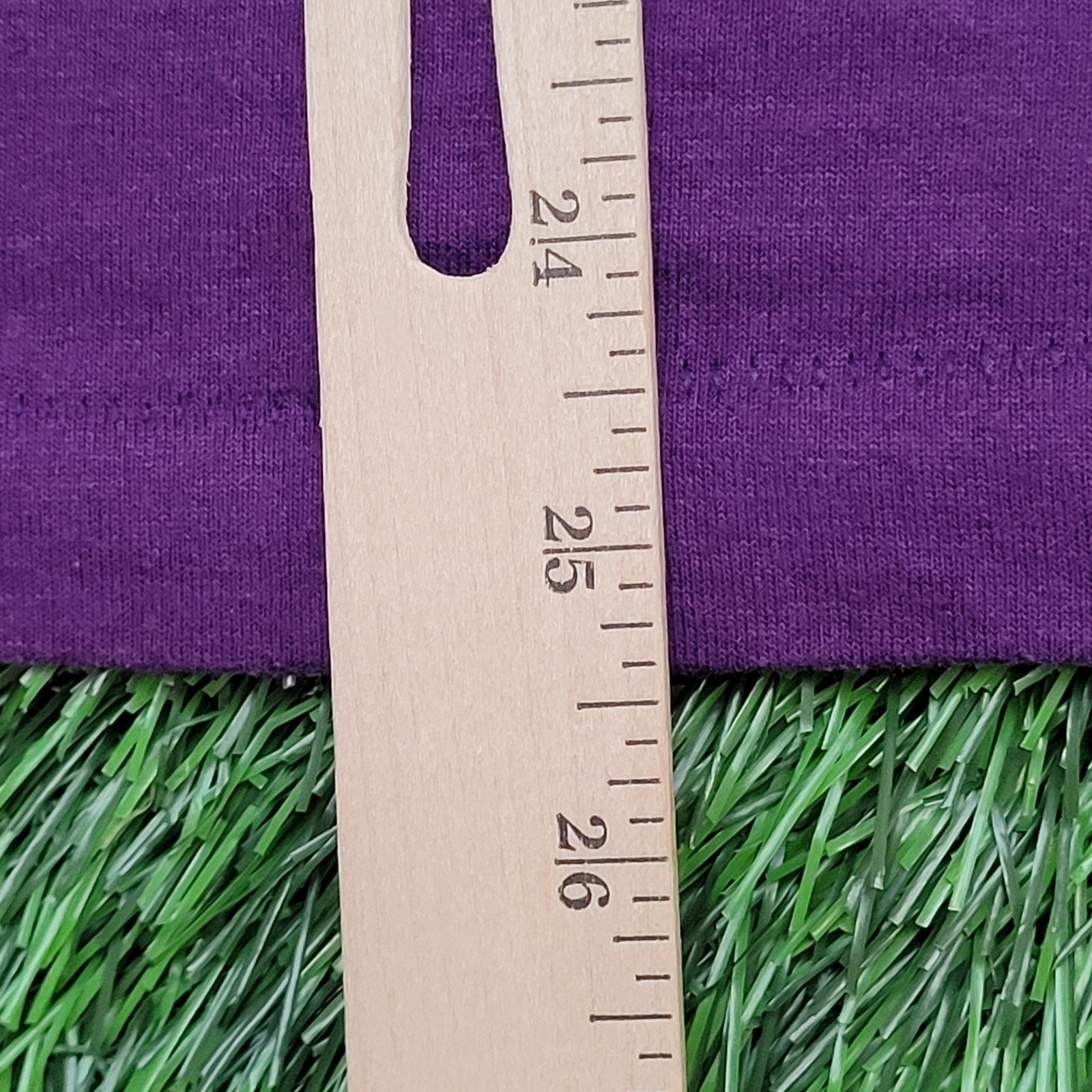 Vintage 90s Purple Lover Shirt Women Medium 19×25 Purple USA