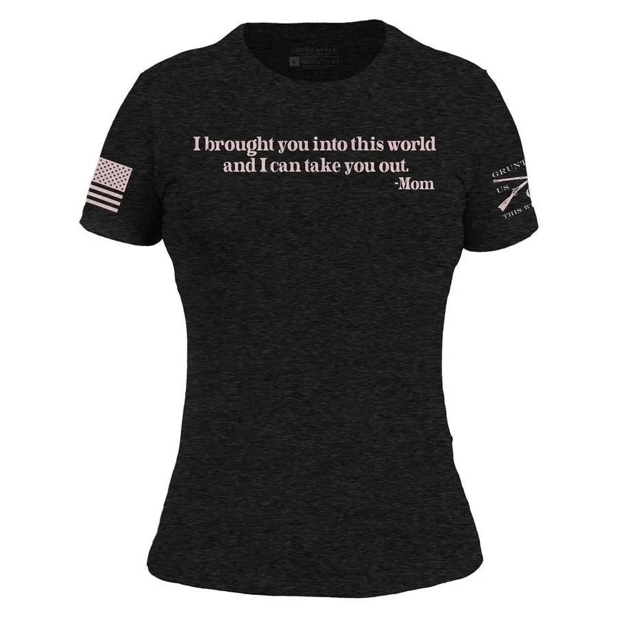 Grunt Style Women’s Take You Out Slim Fit Black T-Shirt Size Large ~ BRAND NEW