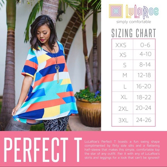 Lularoe Perfect T Tunic Medium 12/14 16 Black White Cats Kittens Animal Print 😻
