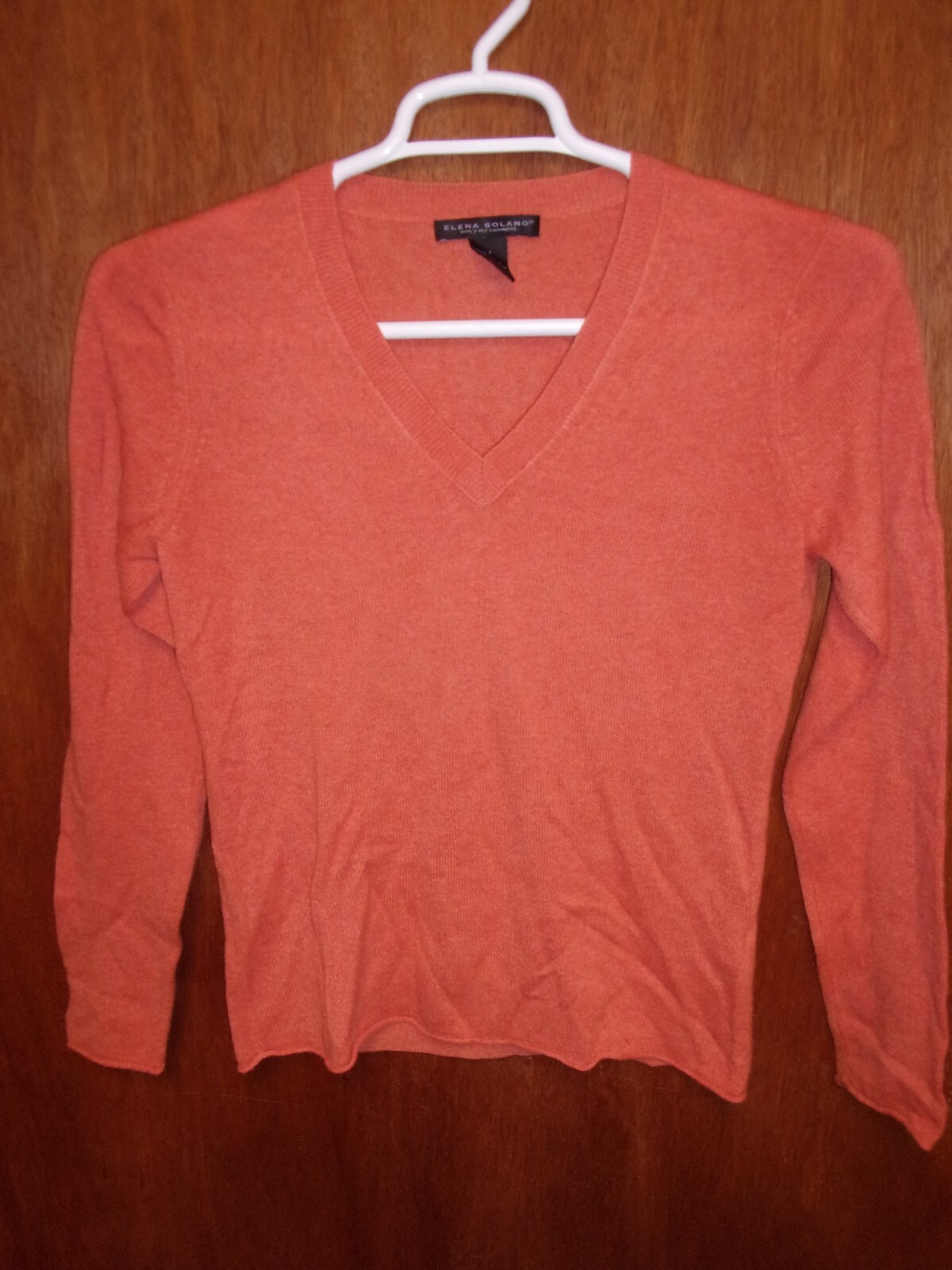 Ladies Elena Solano Cashmere Pullover Sweater Size Medium