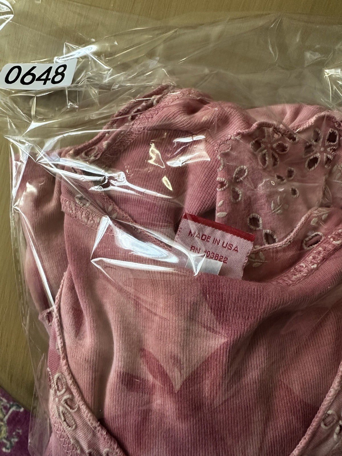 Glima Top Sz 1X Pink Wash Grunge Fairy Y2K Renaissance Script Rose Indie Tie Dye