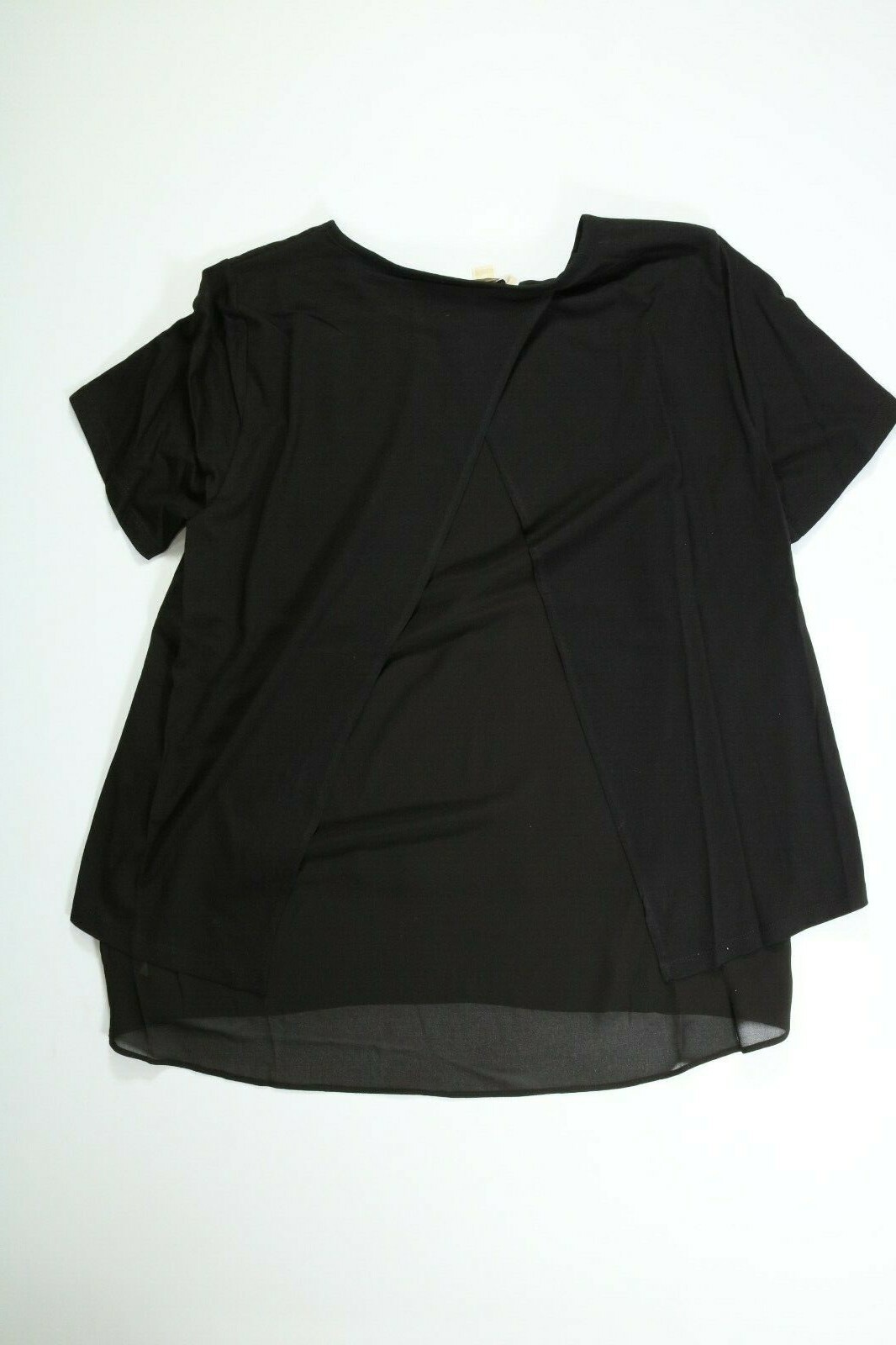 Women’s Michael Kors Black Core Of Kors 3/4 Sleeve Top NEW! NWT