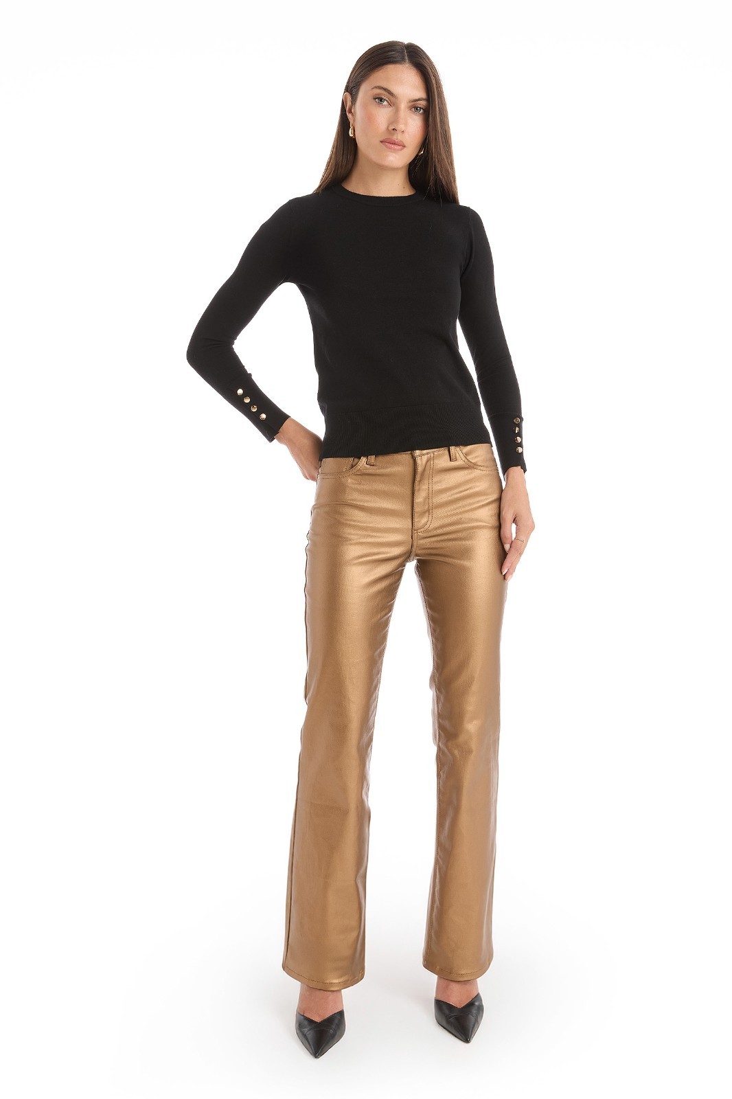 Marcela Knit Top Pearl THE NOLI SHOP