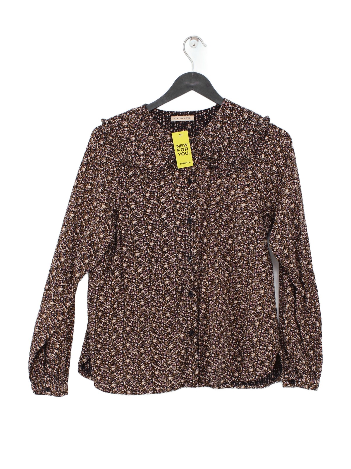 Stella Nova Women’s Shirt UK 8 Multi 100% Cotton Basic