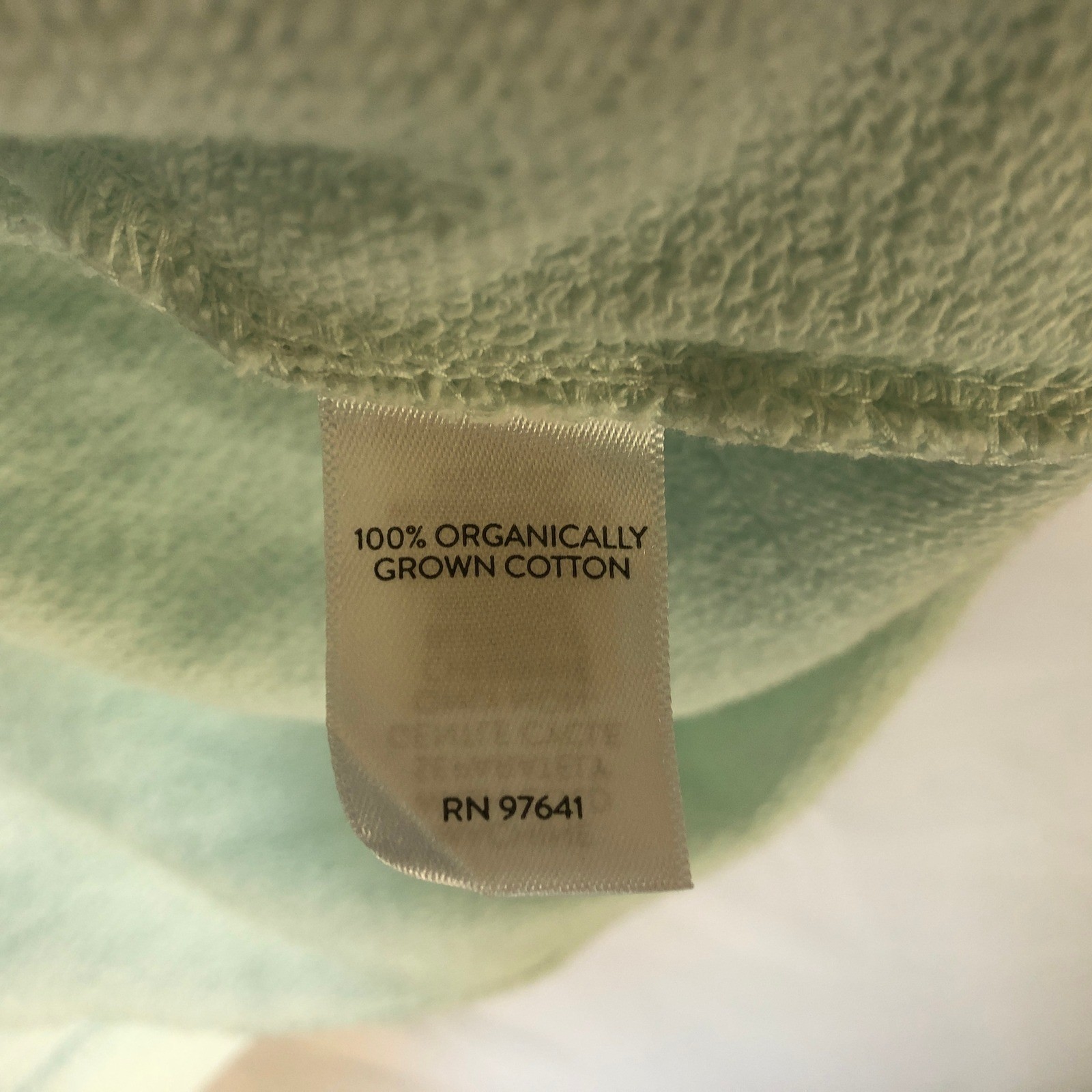 Pure Jill J. Jill Mint Green Organic Cotton Stitched V-Neck Tunic Top Womens 3X