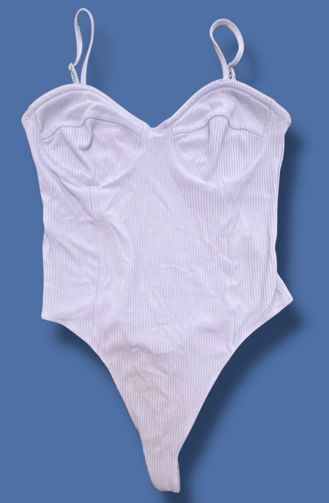 Assorted Brands Women Purple Bodysuit Small Lavender Tank Top We Ribbed
