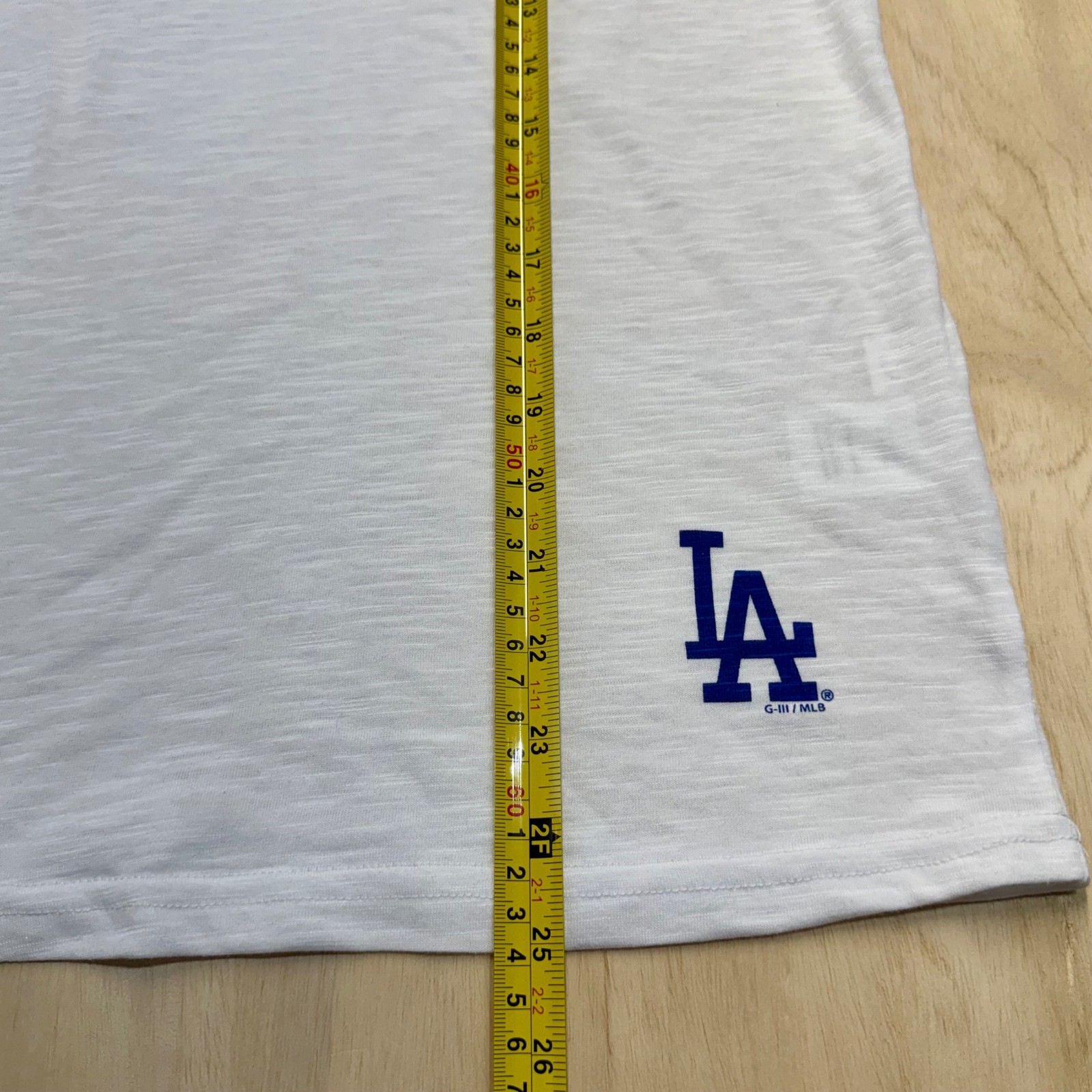 Womens G-III 4Her by Carl Banks MLB Los Angeles Dodgers Tank Top White XS New