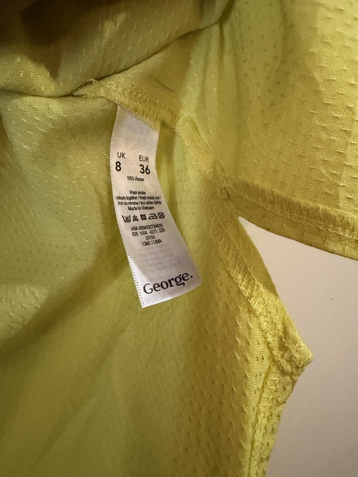 George Asda Top 8
