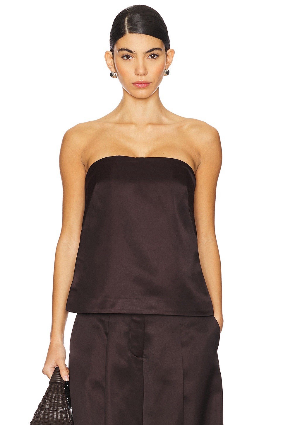 A.L.C. Ani Chocolate Plum Top – size 2 – NWT