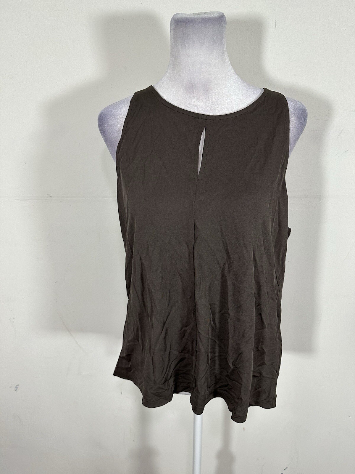 Sigrid Olsen Women’s Solid Colored Sleeveless Top Size XL made in Korea