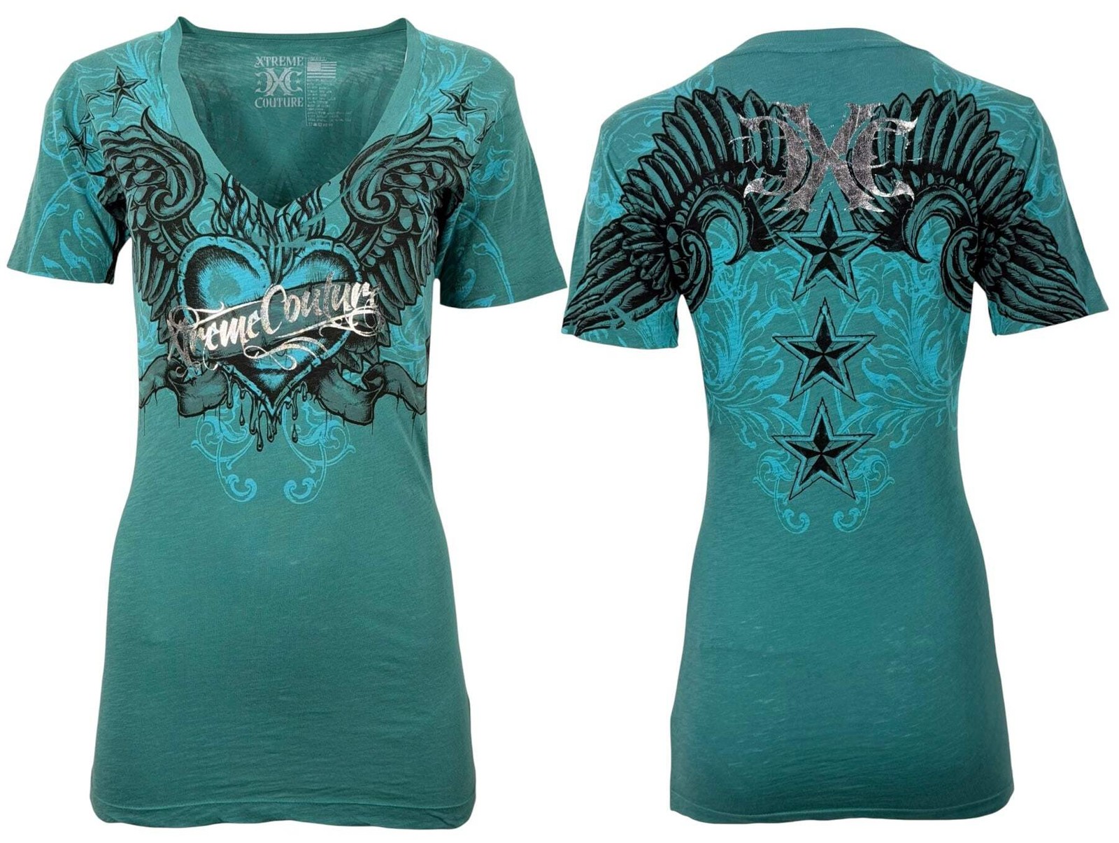 Xtreme Couture by Affliction Women’s T-shirt Star Flight