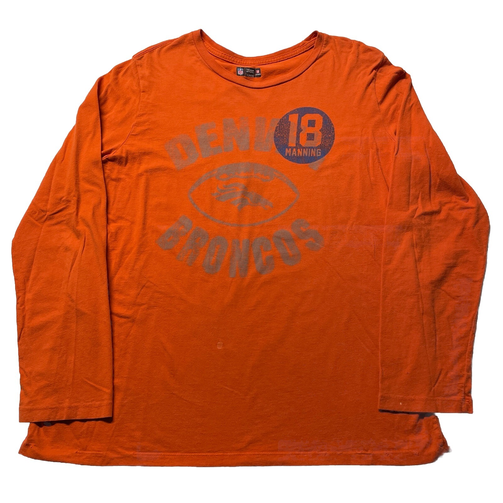 Denver Broncos Peyton Manning T-Shirt Women’s Medium NFL Football Team Sports