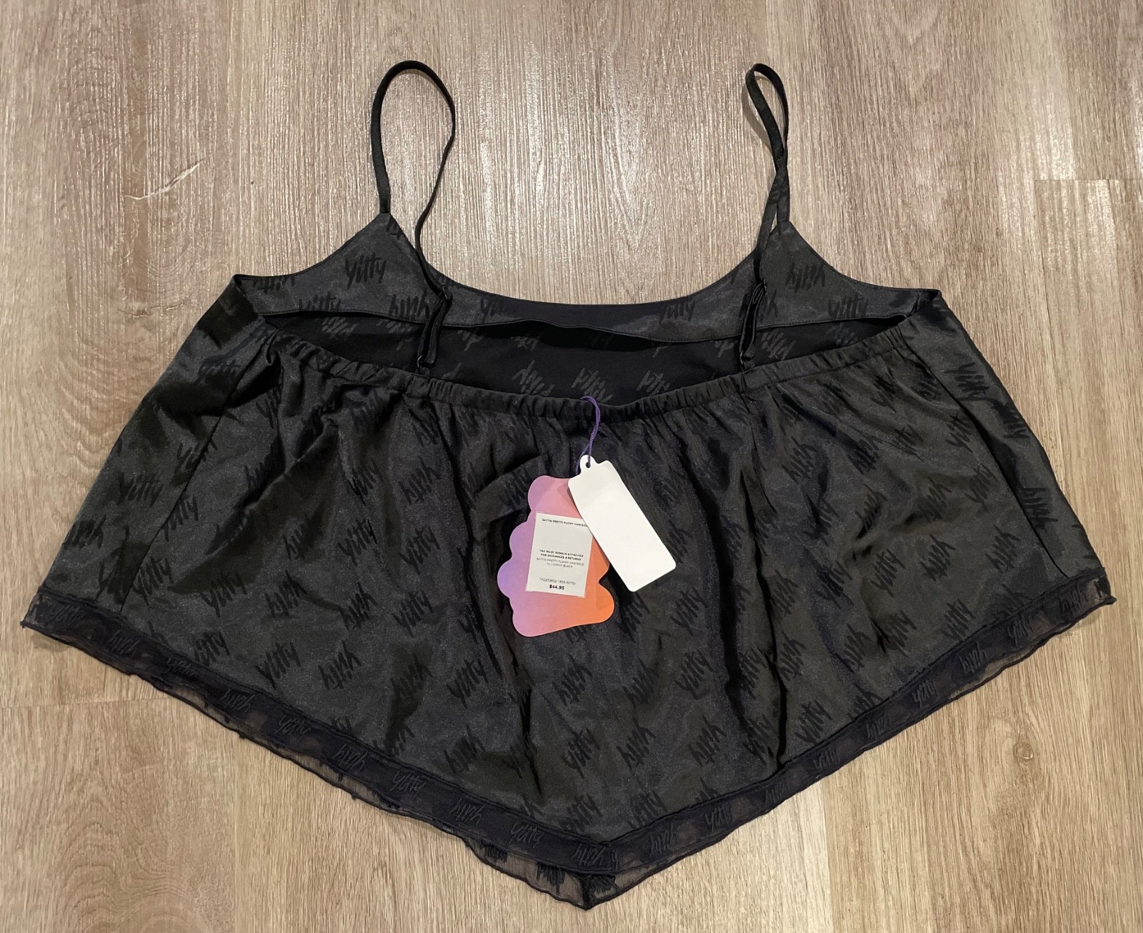 NWT Yitty Satin Cropped Cami – Size XL