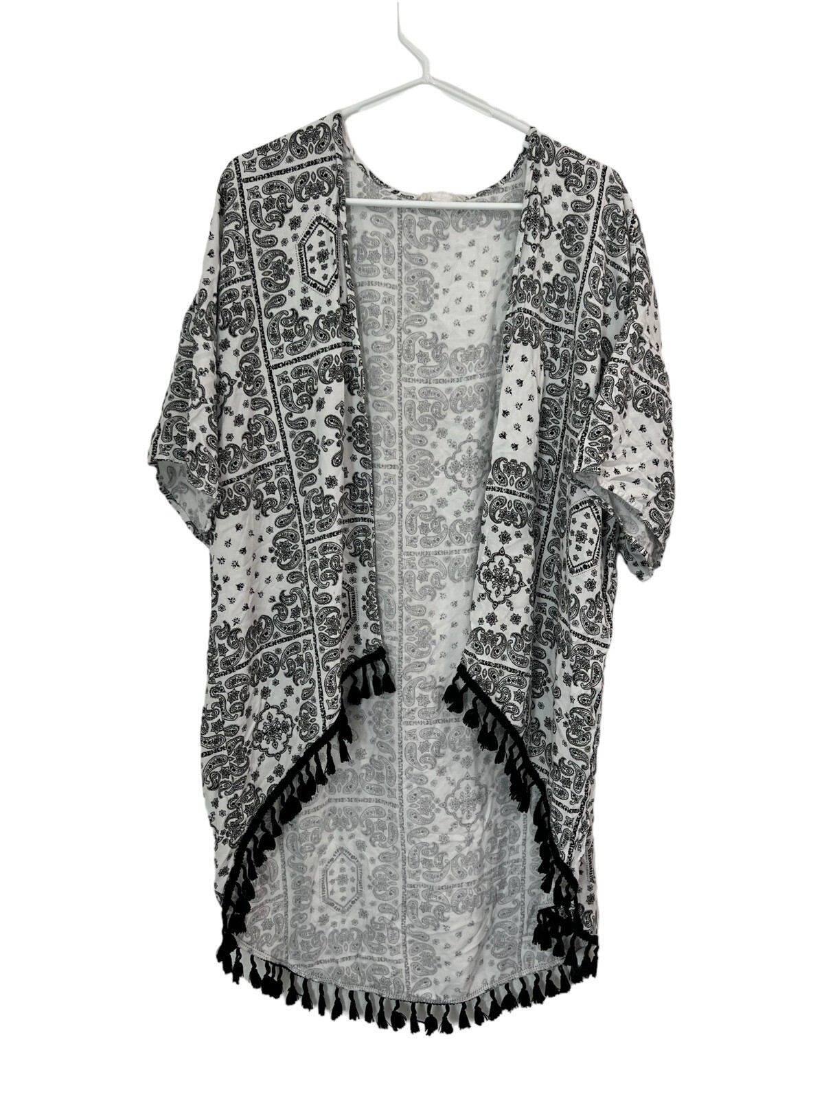 Miley & Molly Size Measured Open Cardigan Tassel Western Classic City Wedding