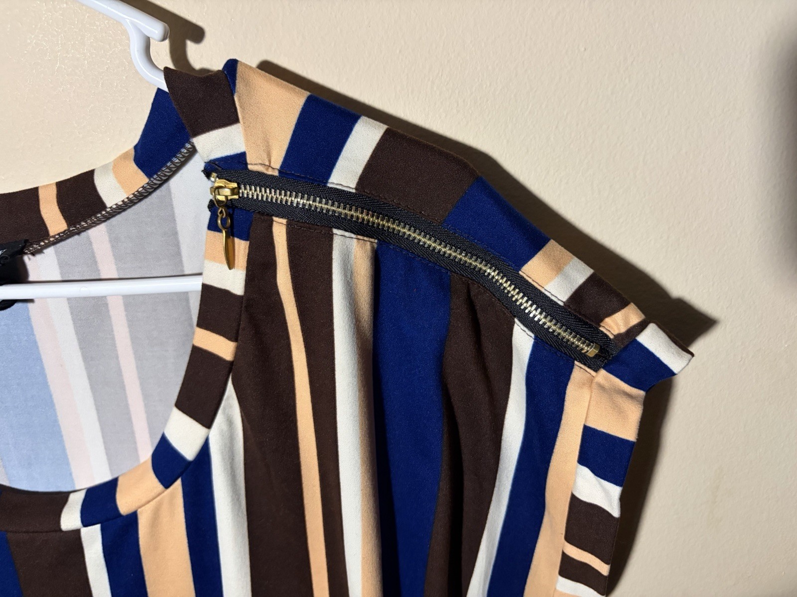 Bae City XL Multicolor Vertical Striped Cap Sleeve Tops Summer Bundle