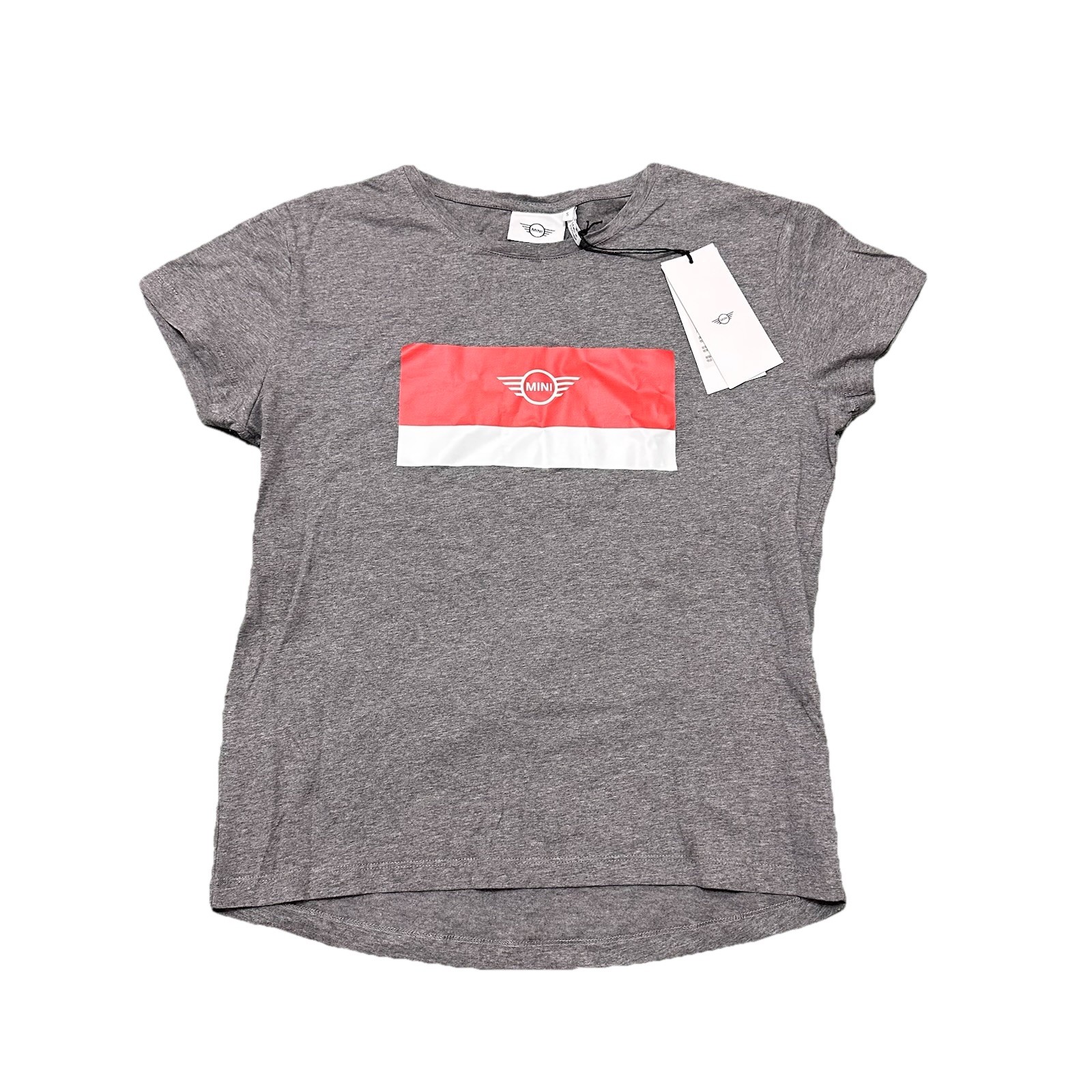 Official MINI Cooper Logo T-Shirt Gray Women’s Size S