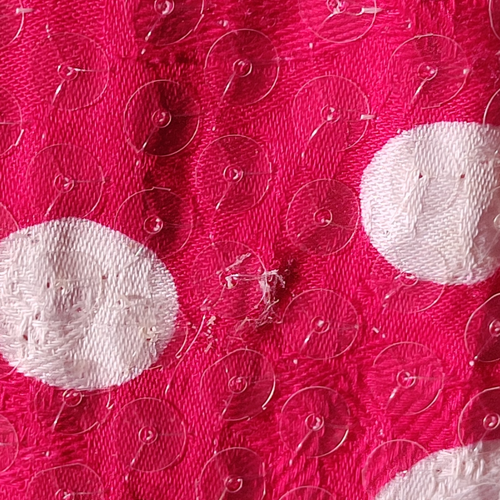 Rickie Freeman for Teri Jon Pink White Polka Dot Fun Vintage Size 4 100% Cotton