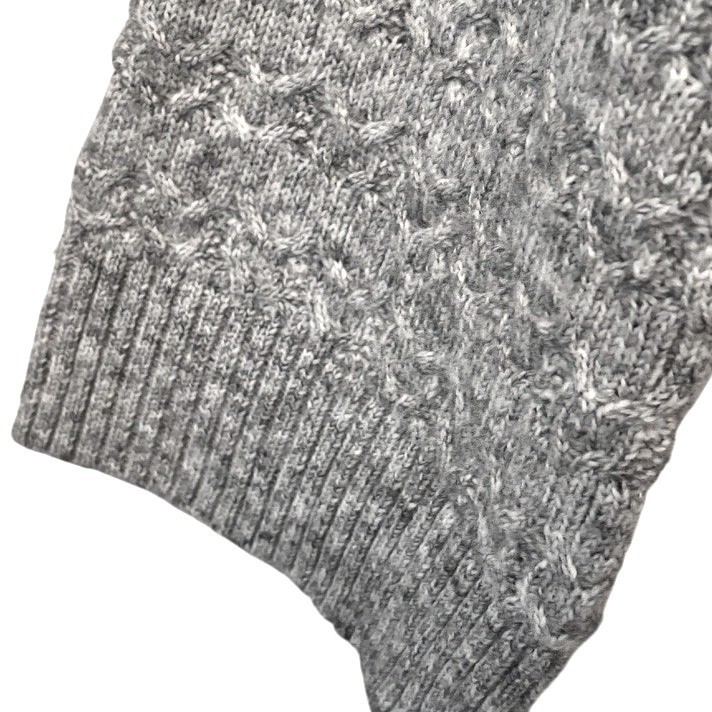 Industry Republic Cable Knit Turtleneck Sweater Sz XL Wool Blend QuietLuxury NEW