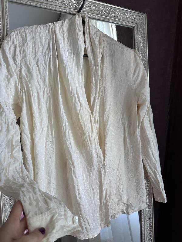 Women Emanuel Ungaro Shirt White Silk 36 / S