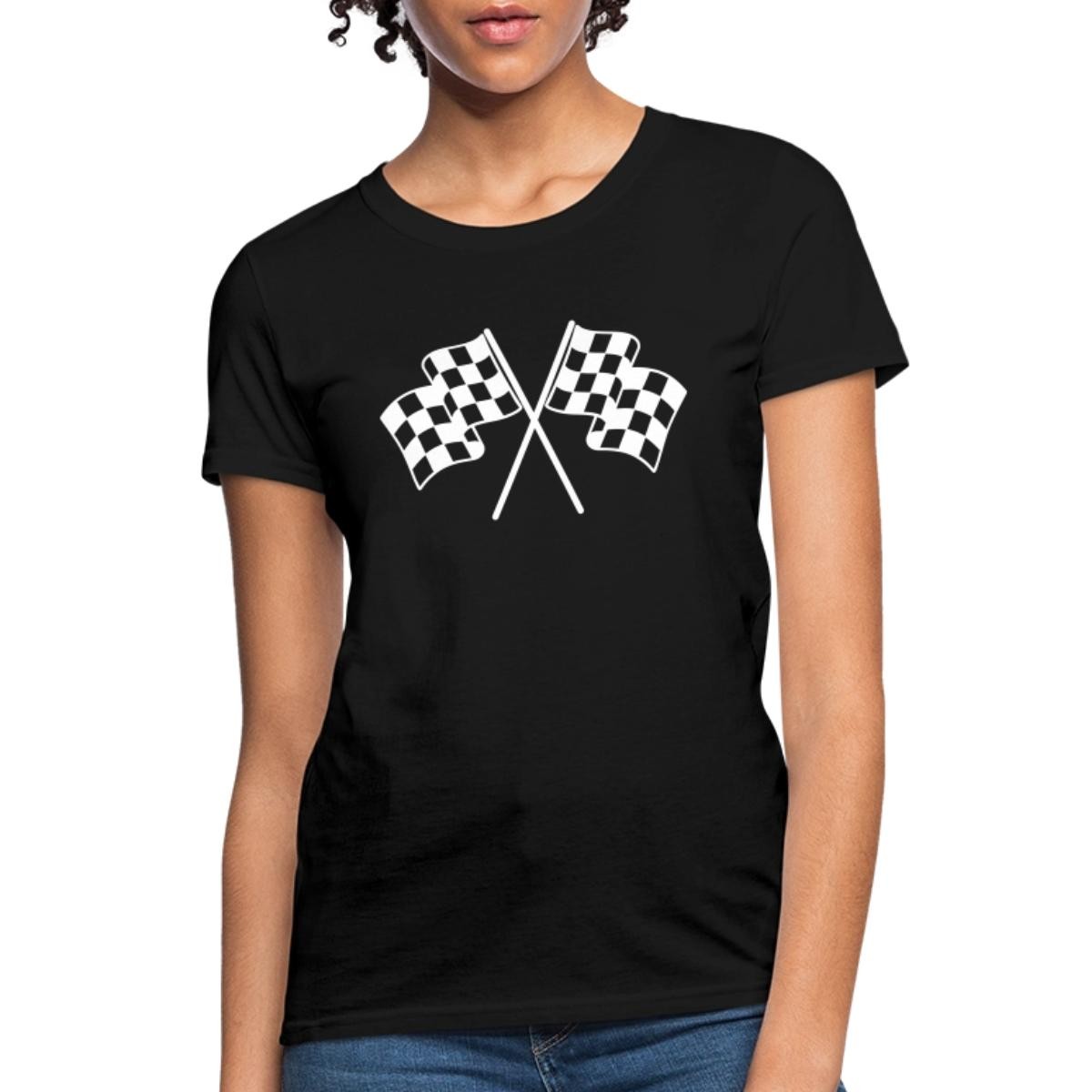 Checkered Flags Women’s T-Shirt