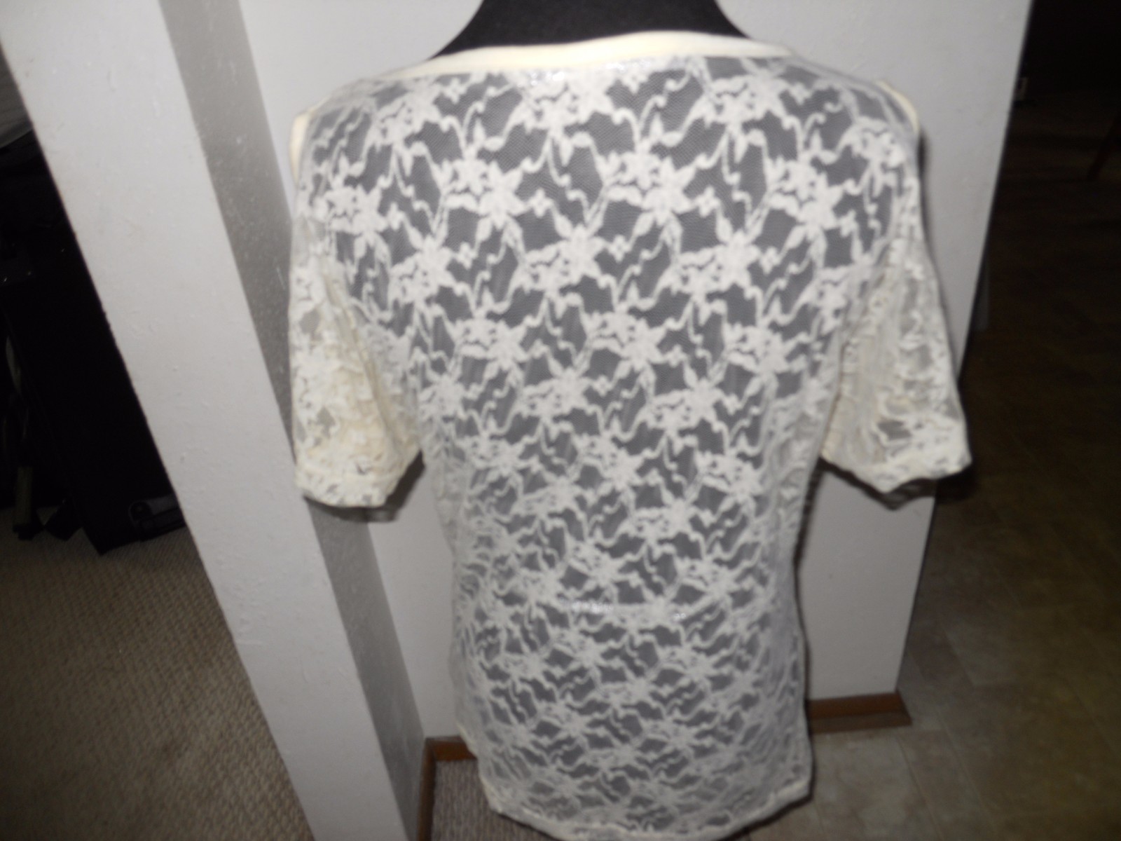 Kristin Marie Size Medium Peace Love Revolution Tops Shirts Women’s Juniors Lace